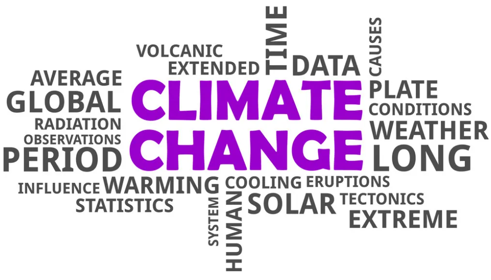 Climate Change Word Collage